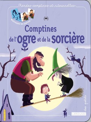 cover image of Comptines de l'ogre et de la sorcière